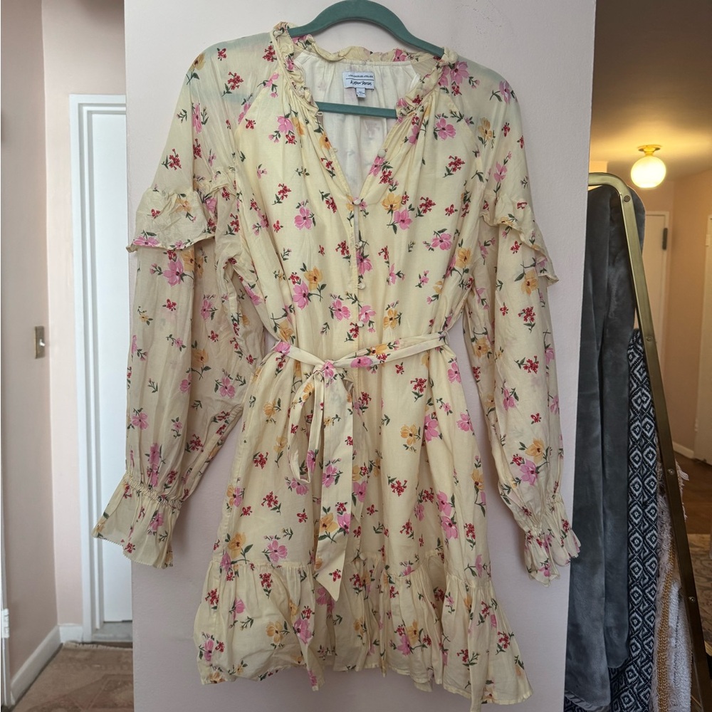 & Other Stories Floral Long Sleeve Dress